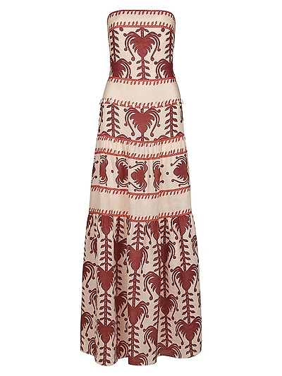 Another Chance Strapless Maxi Dress
