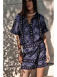 Salty Promises Printed Shirt