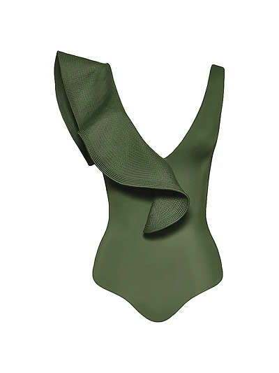 Boleros Ruffle One-Piece Swimsuit