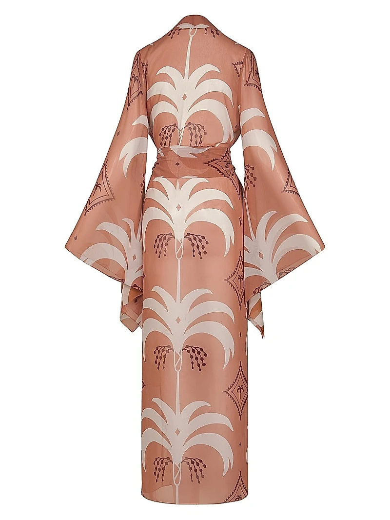 Amazon Sheer Kimono-Inspired Cover-Up Dress