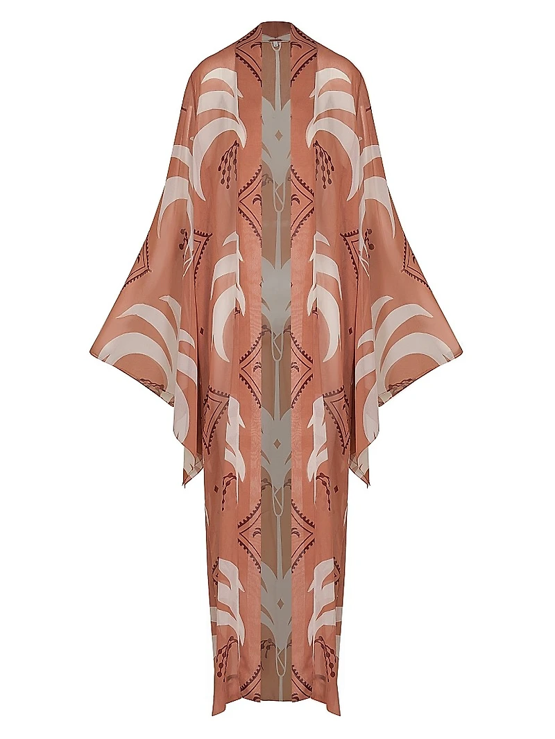 Amazon Sheer Kimono-Inspired Cover-Up Dress