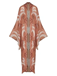 Amazon Sheer Kimono-Inspired Cover-Up Dress