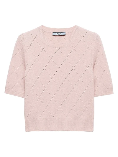 Short Sleeved Cashmere Sweater