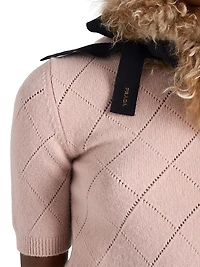 Short Sleeved Cashmere Sweater