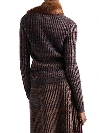 Mouline Wool Cardigan