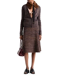 Mouline Wool Cardigan