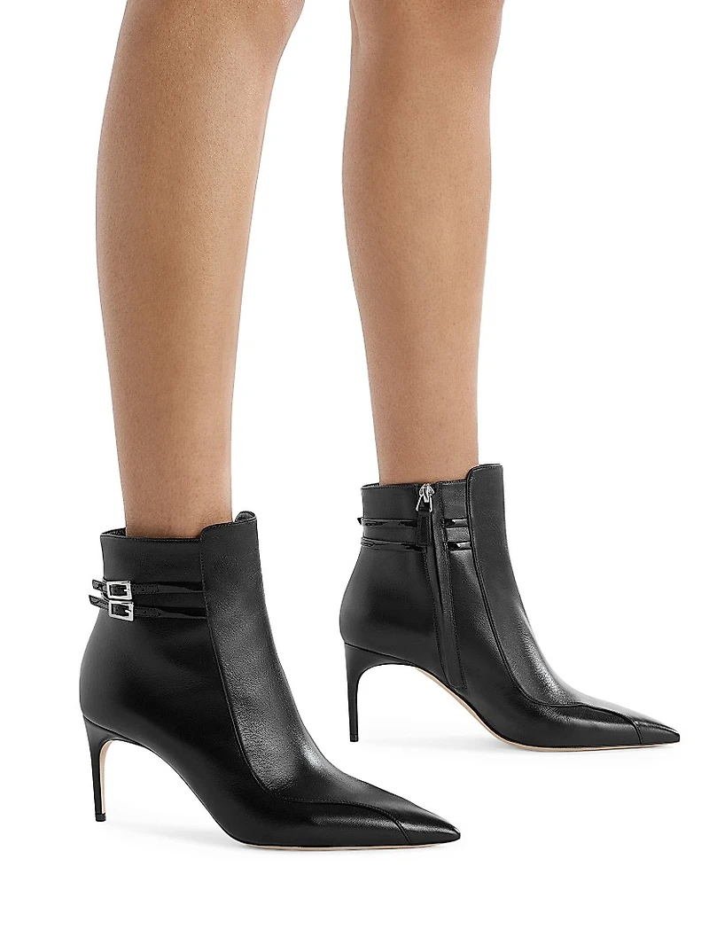 Giordana 70MM Leather Ankle Boots