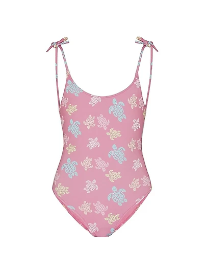 Little Girl's & Tortues Multicolores One-Piece Swimsuit