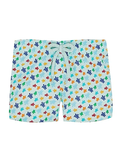 Baby Boy's Tortues Rainbow Swim Shorts