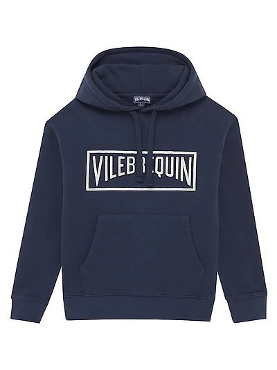 Little Kid's & Logo Hooded Sweatshirt