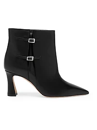Norma 70MM Leather Ankle Boots