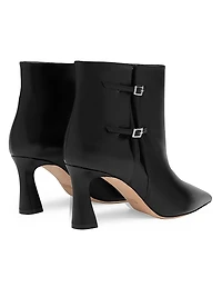 Norma 70MM Leather Ankle Boots