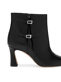 Norma 70MM Leather Ankle Boots