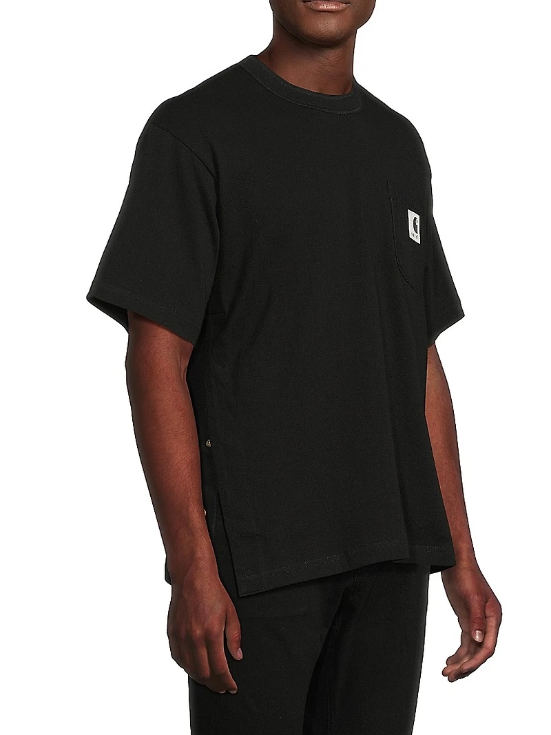 Sacai x Carhartt WIP Patch Pocket Cotton T-Shirt