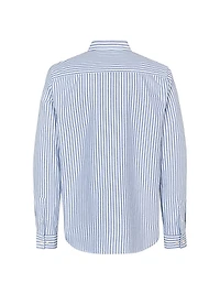 Saryan Striped Cotton Button-Front Shirt