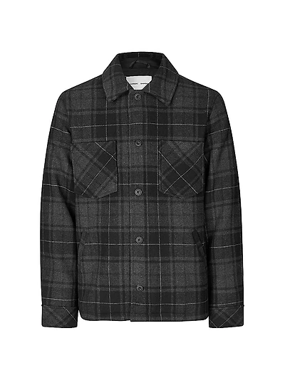 Pally Plaid Shirt Jacket