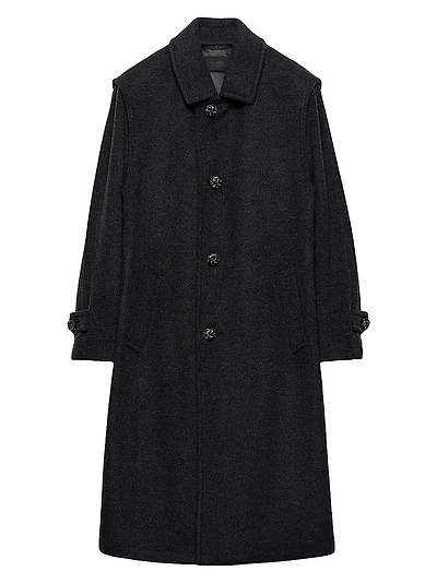 Wool and Cashmere Coat