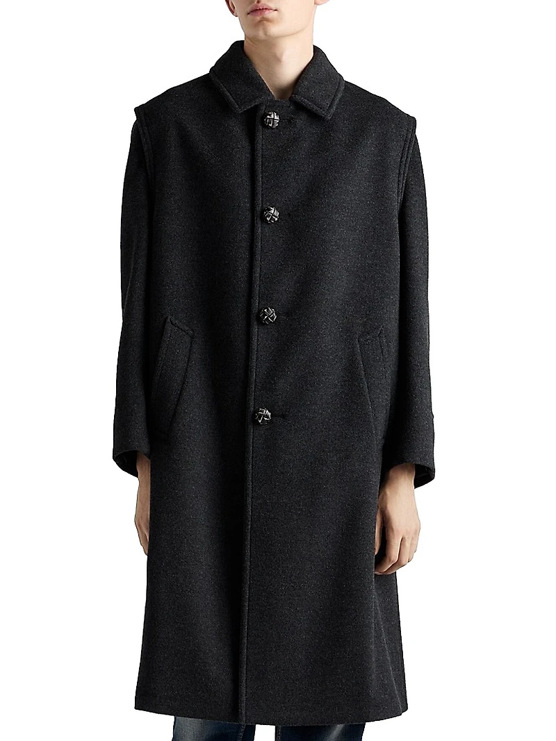 Wool and Cashmere Coat