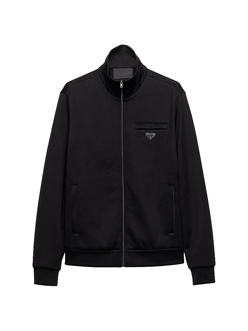 Technical Cotton Blouson Jacket