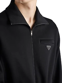 Technical Cotton Blouson Jacket