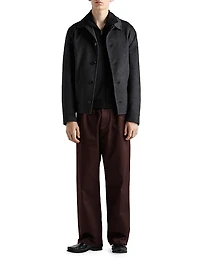 Technical Cotton Blouson Jacket