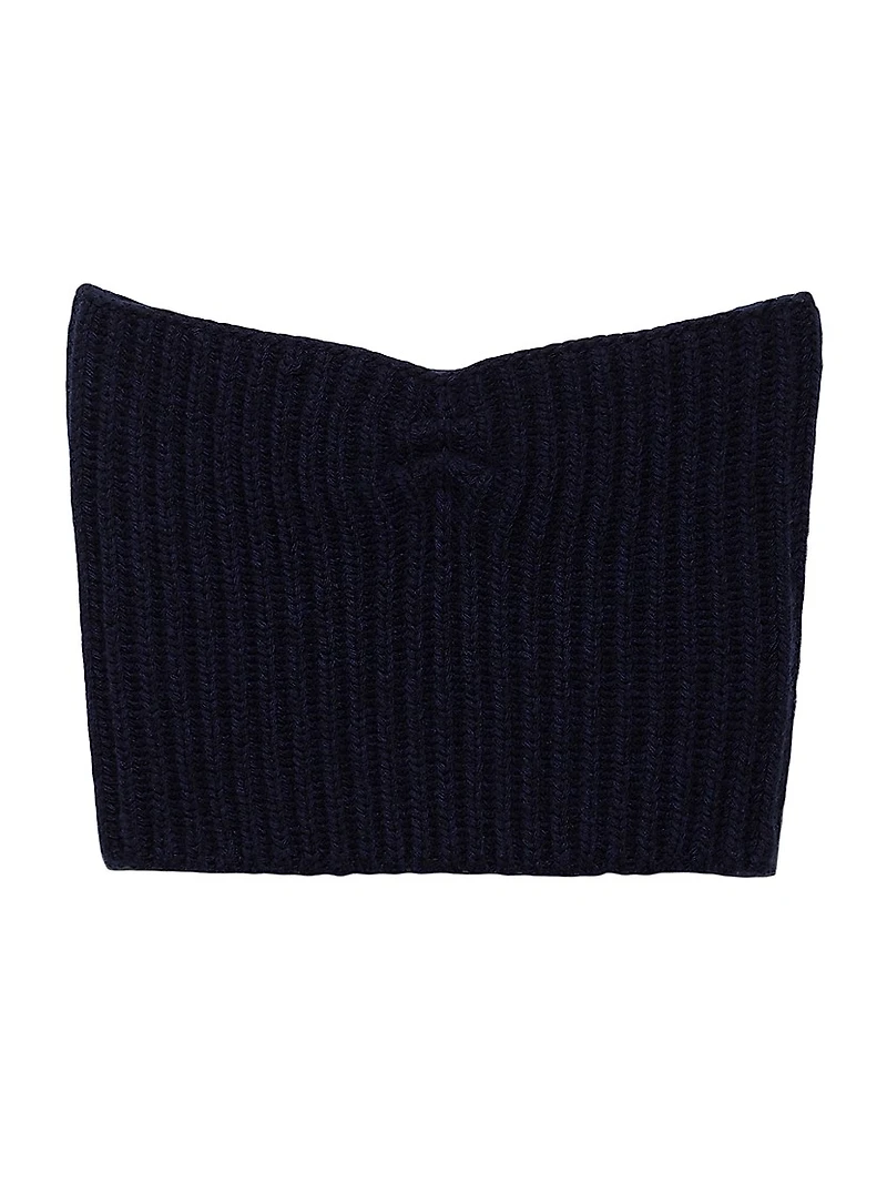 Cashmere and Wool Bandeau Top