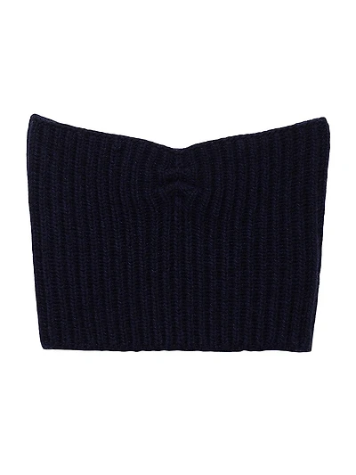 Cashmere and Wool Bandeau Top