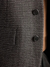 Single-Breasted Wool Jacket