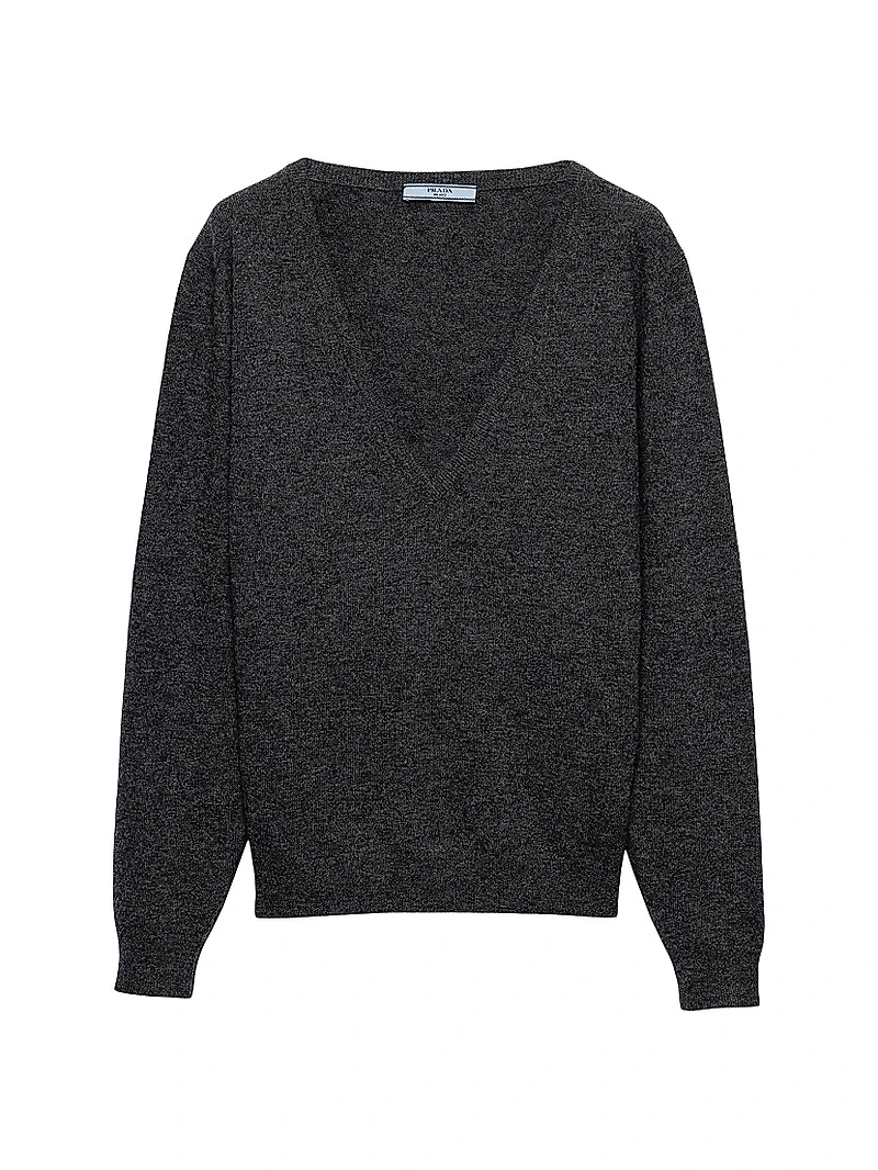 V-Neck Wool Sweater