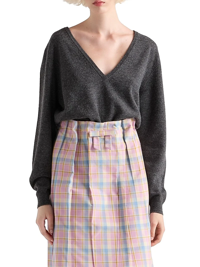 V-Neck Wool Sweater