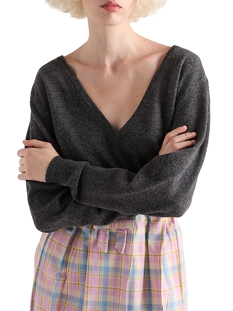 V-Neck Wool Sweater