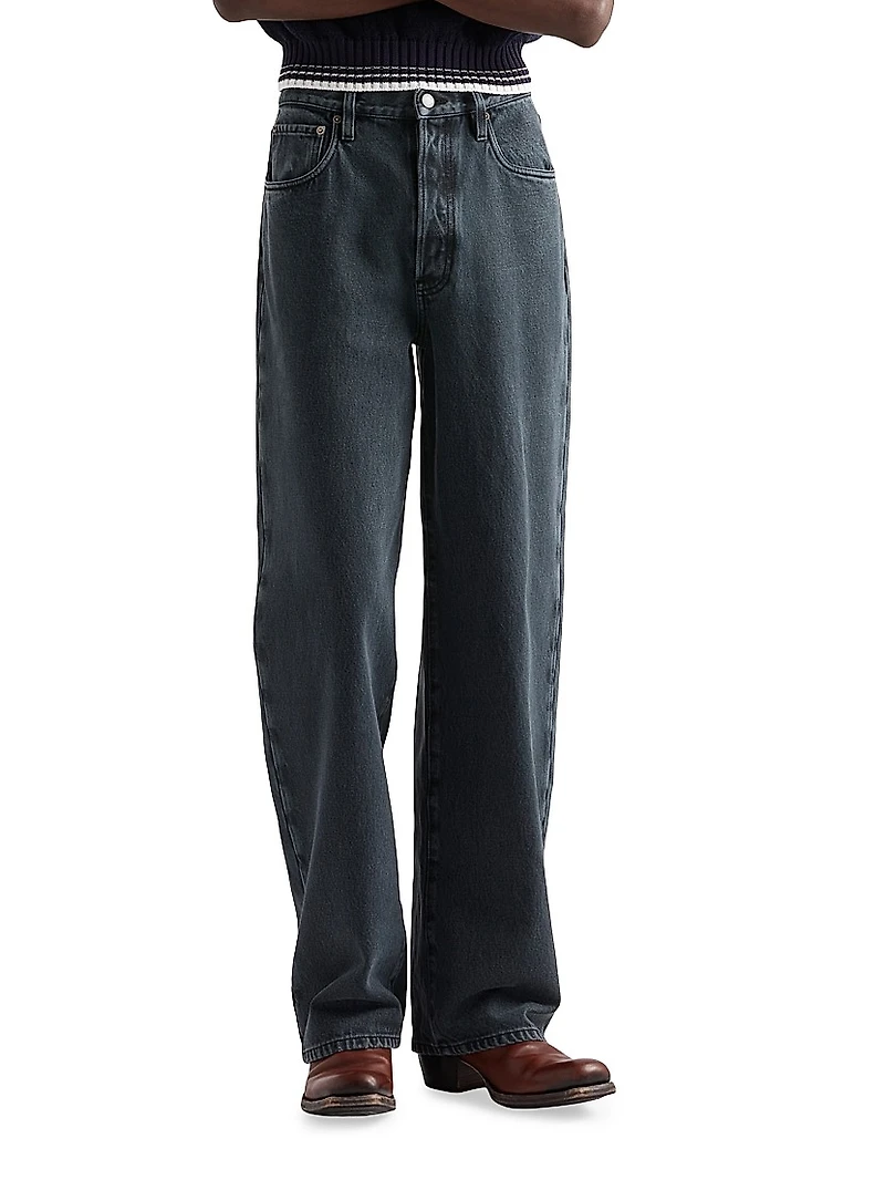 Five-Pocket Denim Jeans