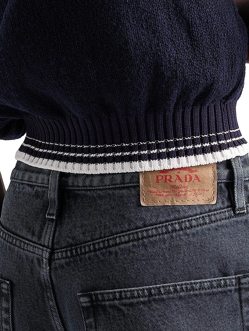 Five-Pocket Denim Jeans