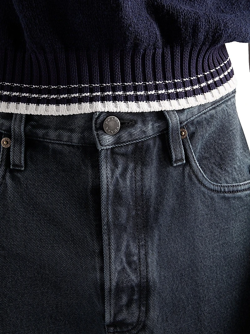 Five-Pocket Denim Jeans