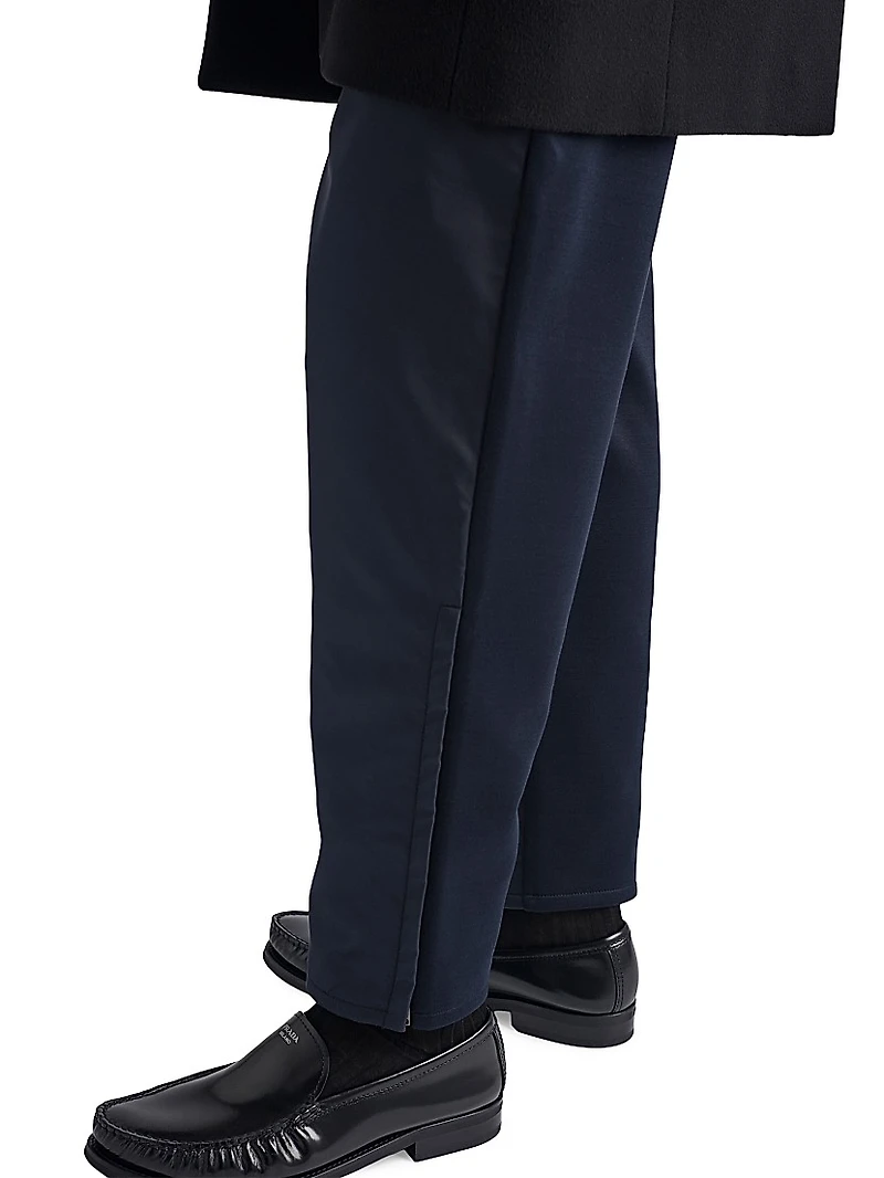 Technical Cotton and Re-Nylon Pants