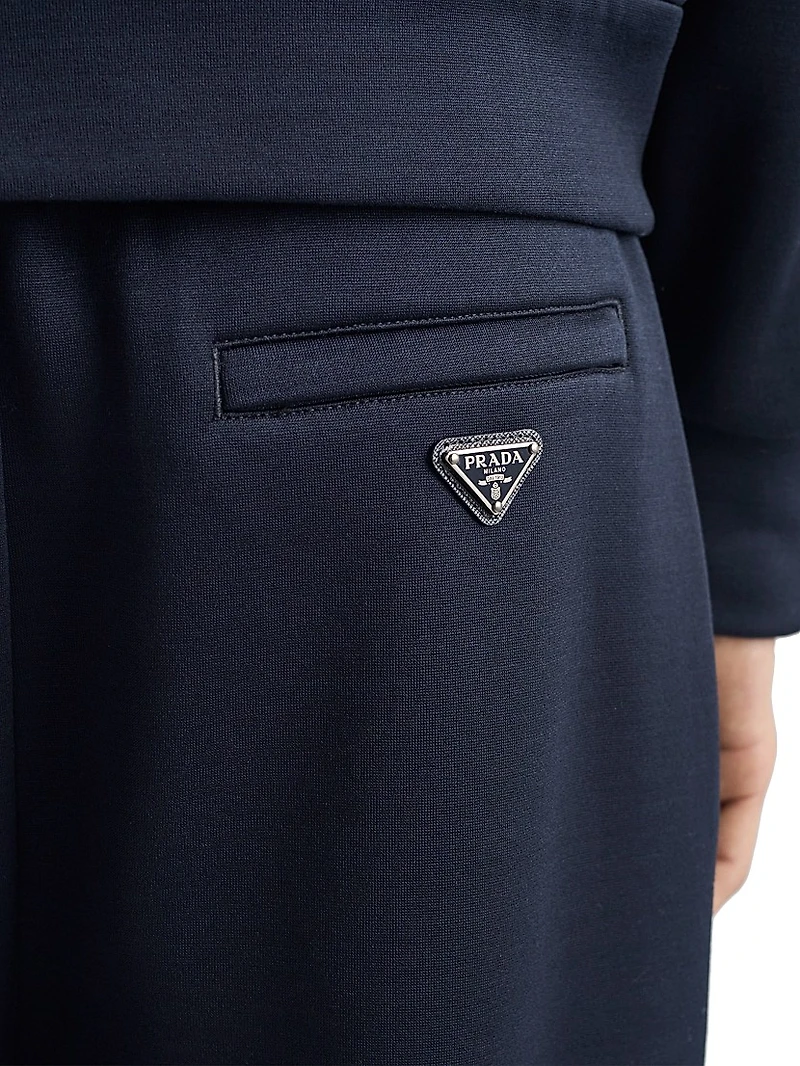 Technical Cotton and Re-Nylon Pants