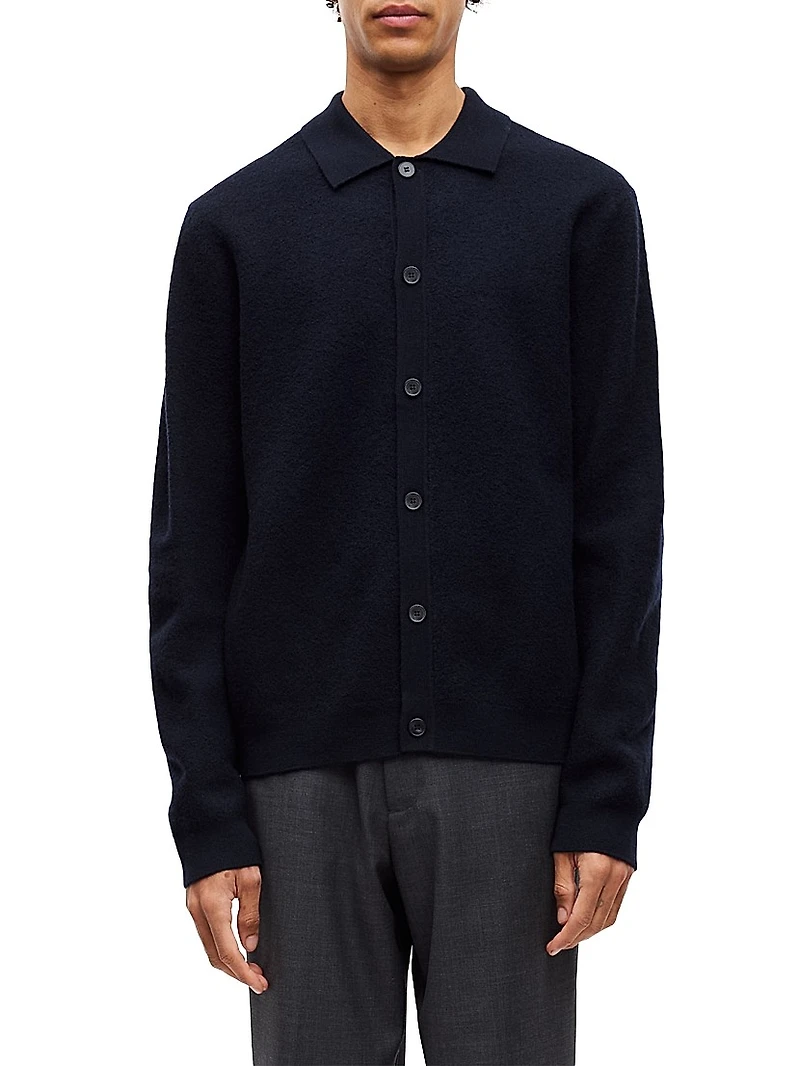 Sarichard Merino Wool Cardigan