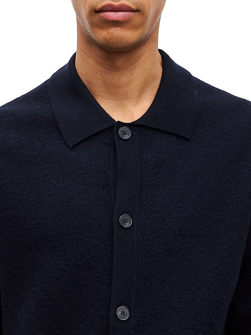 Sarichard Merino Wool Cardigan