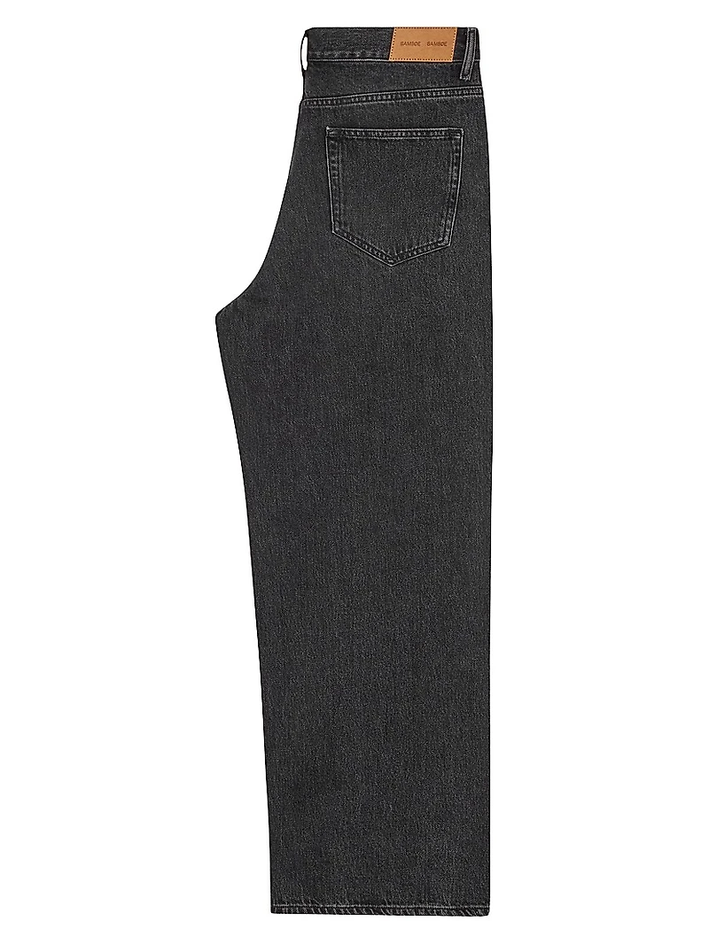 Satimothy Low-Rise Wide-Leg Jeans