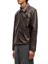 Saccliff X Leather Biker Jacket