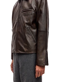 Saccliff X Leather Biker Jacket