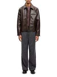 Saccliff X Leather Biker Jacket