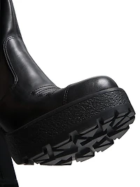 Marley 110MM Leather Platform Boots
