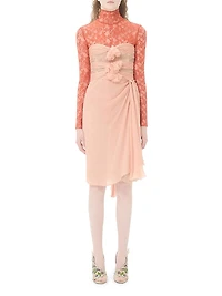 Crepponne Chiffon Dress