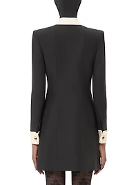 Crepe Couture Short Dress