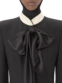 Crepe Couture Short Dress