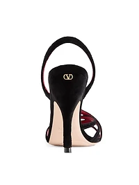 Fetishique Velvet 105MM Sandals