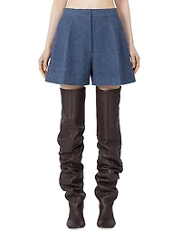 Wool Bermudas Runway