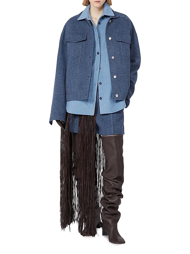 Wool Bermudas Runway