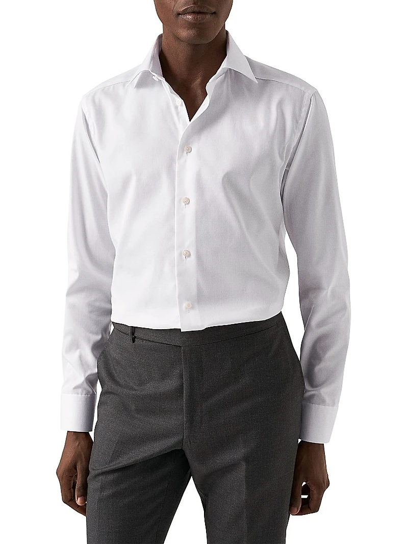 Super Slim Fit Twill Shirt